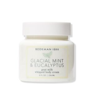 Beekman 1802 Glacial Mint + Eucalyptus Goat Milk Whipped Body Cream